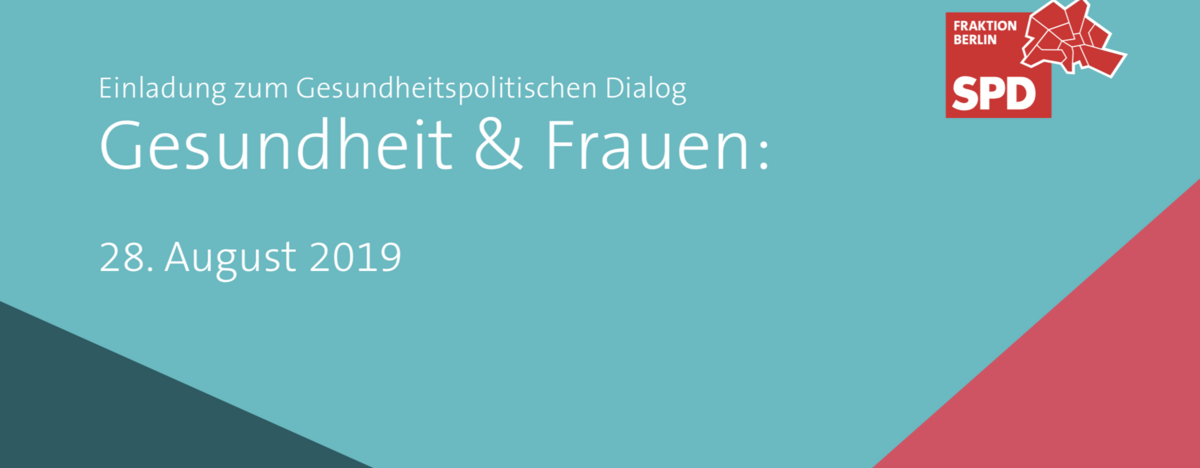 Grafik: Einladung zum gesundheitspolitischen Dialog