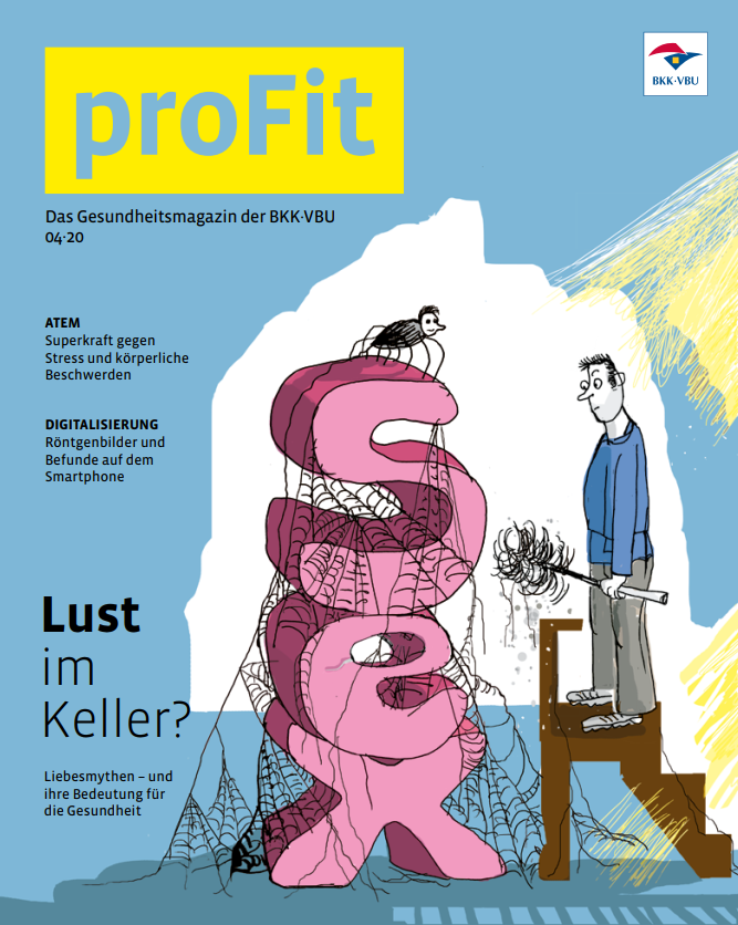 Cover der Kundenzeitschrift pro Fit, Ausgabe 4 / 2020