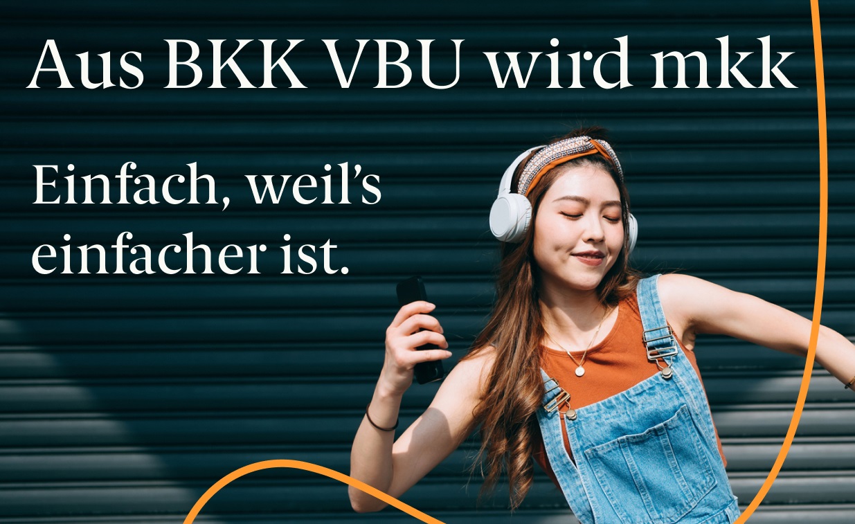 BKK VBU Präsentiert Neuen Markenauftritt - BKK VBU